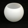 Klosz szklany kula otwarta 16cm E27 do lamp